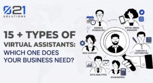 Types of virtual assistants explained with tasks and business use cases